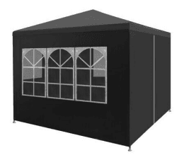 vidaXL Partyzelt 3 x 3 m Anthrazit