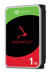Seagate IronWolf ST1000VN008 - hard drive - 1 TB - SATA 6Gb/s Festplatten - 1 TB - 3.5" - 5400 rpm - SATA-600 - cache