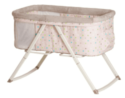 Hauck Beistellbett Dreamer - faltbar inkl. Matratze