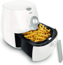 PHILIPS HD9216 / 80 Airfryer Gesunde Fritteuse - Multicooker - Tägliche Sammlung - 0,8 kg - Weiß