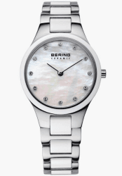 BERING Damen Analog Quarz Ceramic Collection Armbanduhr