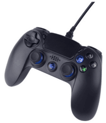 GEMBIRD JPD-PS4U-01 - Game Pad - 8 Tasten - kabelgebunden - Schwarz - für PC, Sony PlayStation 4 (JPD-PS4U-01)