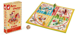 Janod J02744 Karussell-Ludo-Spiel