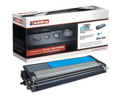 edding Toner EDD-1021 - Cyan - Ersetzt Brother TN-320C - Prime