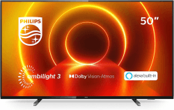 Philips 50PUS7805 - 126 cm (50") Klasse 7800 Series LED-TV - Smart TV - 4K UHD (2160p) 3840 x 2160 - HDR - Grau