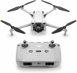 DJI Mini 3 – Leichte und faltbare Mini-Kameradrohne mit 4K HDR-Video, 38 min Flugzeit, echten vertikalen Aufnahmen und intelligenten Funktionen