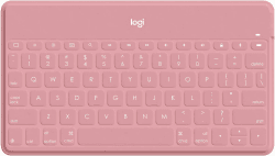 Logitech Keys-To-Go Tastatur Bluetooth QWERTY Pan-Nordic Blush Pink für Apple iPad/iPhone/TV (920-010051)