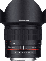 Objektiv Samyang 10mm f/2,8 für Olympus FT