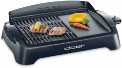CLOER 656 Elektrogrill, Schwarz (2000 Watt)