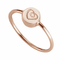 CAI Ring 925/- Sterling Silber ohne Stein glänzend