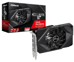 ASRock Radeon RX 6600 XT Challenger ITX 8GB GDDR6 Single GPU Grafikkarte
