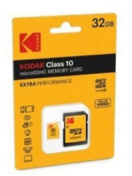 Kodak 32 GB Class 10 MicroSD-Speicherkarte mit SD-Adapter - Prime