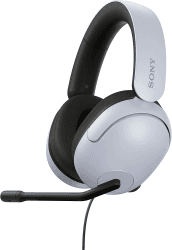 Sony INZONE H3 Gaming Headset - 360 Spatial Sound für Spiele - Hochwertiges Boom-Mikrofon - PC/PlayStation5, Weiß, Norme