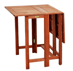 Merxx Klappentisch beidseitig klappbar 107 x 65 cm FSC Eukalyptusholz
