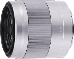 Sony 50 mm / F 1,8 OSS SEL-50F18 Festbrennweitenobjektiv für Sony E-Mount Systemkameras, F1,8, Bildstabilisator, Autofokus, 49 mm Filterdurchmesser
