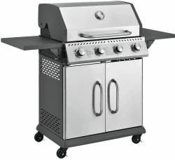 Juskys Gasgrill Kansas mit 4 Brenner