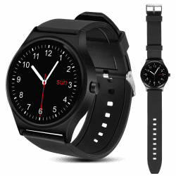 NanoRS RS100 Smartwatch (1,3 Zoll), Touchscreen; Bluetooth 4.0; Anrufe/SMS/Social Media