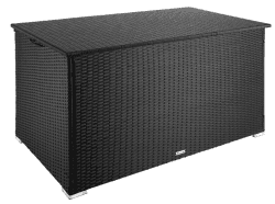 TecTake Auflagenbox mit Aluminiumgestell Oslo -145x82,5x79,5cm