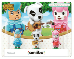 amiibo Animal Crossing 3er Figuren-Set - K.K., Rosina, Björn