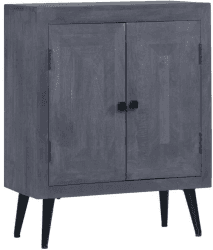 vidaXL Sideboard Massiv Mangoholz 60 x 30 x 76 cm