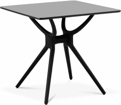 Fromm & Starck Star_Desk_36 Tisch quadratisch 80 x 80 cm schwarz Esstisch Wohnzimmertisch Esstisch schwarz Kleiner Esstisch