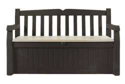 Keter Sitzbank mit Truhe Eden - 140x60x84 cm braun