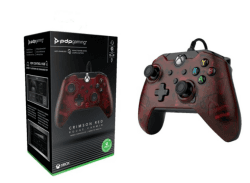 PDP LLC Gaming Controller Rot für Xbox Series X, Xbox Series S, Xbox One, PC