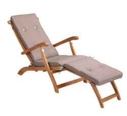Detex Auflage Sonnenliege Creme meliert 186x42x5cm