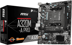 MSI A320M-A PRO - Mainboard- mATX MSI