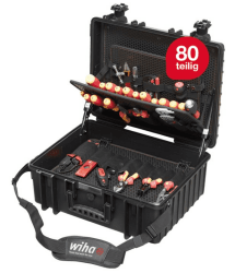 Wiha Werkzeugsortiment Elektriker Competence XL 80 tlg.