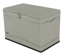 Lifetime Kunststoff Kissen Aufbewahrungsbox Beach 300 Liter grau 99x61x66 cm