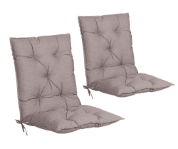 Detex Sitzauflagen 2er Set creme meliert