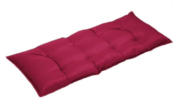 Detex Bankauflage Dunkelrot 110x50x8cm