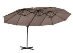 Outsunny Sonnenschirm mit Kurbel - 460 x 270 x 250 cm