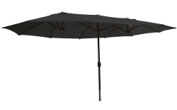 Leco Sonnenschirm Oval-Schirm - 4,6x2,7 m, LxB: 460x270 cm