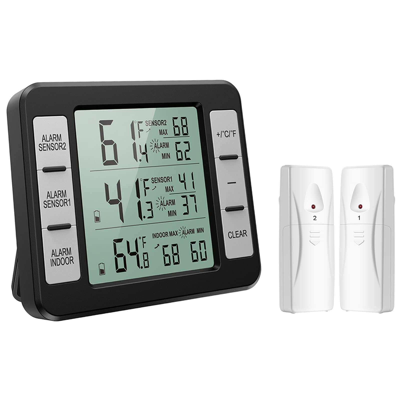 ORIA Kühlschrank Thermometer Gefrierschrank Thermometer 🌡️