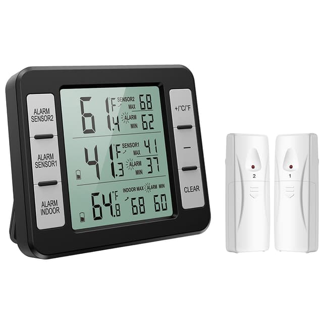 ORIA Kühlschrank Thermometer Gefrierschrank Thermometer 🌡️