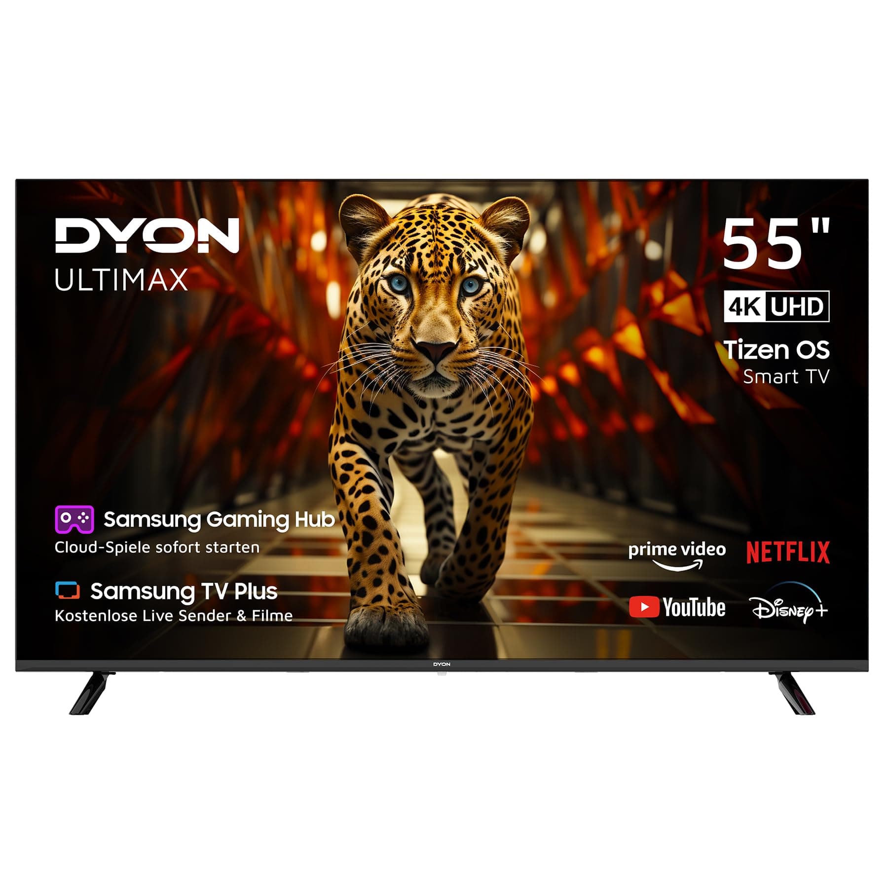 DYON ULTIMAX 55U-TI - 55 Zoll (139 cm) 4K Ultra-HD Smart TV 📺🎮