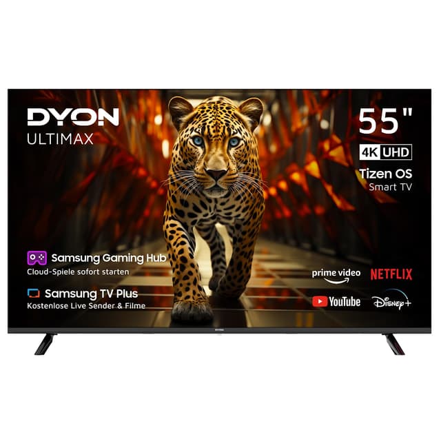 DYON ULTIMAX 55U-TI - 55 Zoll (139 cm) 4K Ultra-HD Smart TV 📺🎮