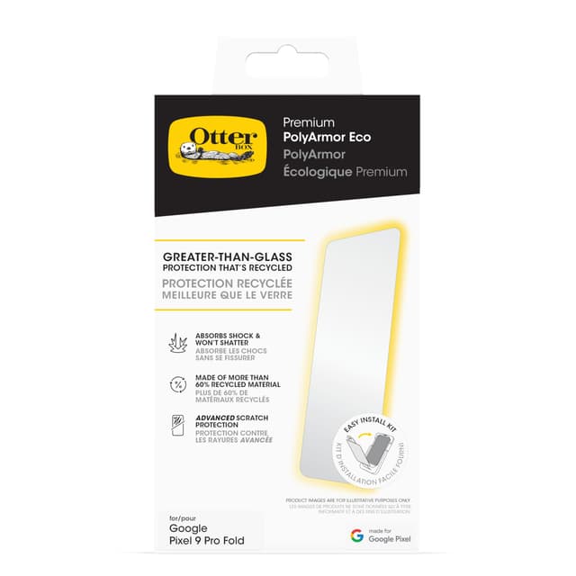 OtterBox Premium PolyArmour Eco Displayschutz für Google Pixel 9 Pro Fold