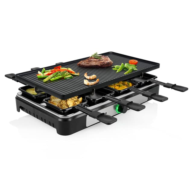 Tristar Raclettegerät RA-2748 – Multifunktionales 3-in-1-Gerät für 8 Personen 🧀🔥
