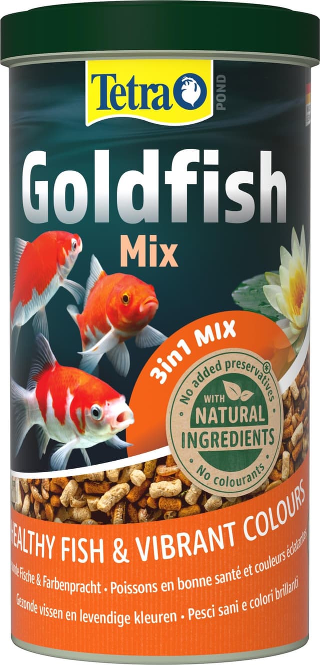 🐟🌿 Tetra Pond Goldfish 3in1 Mix - Fischfutter für Goldfische im Teich 🌿🐟