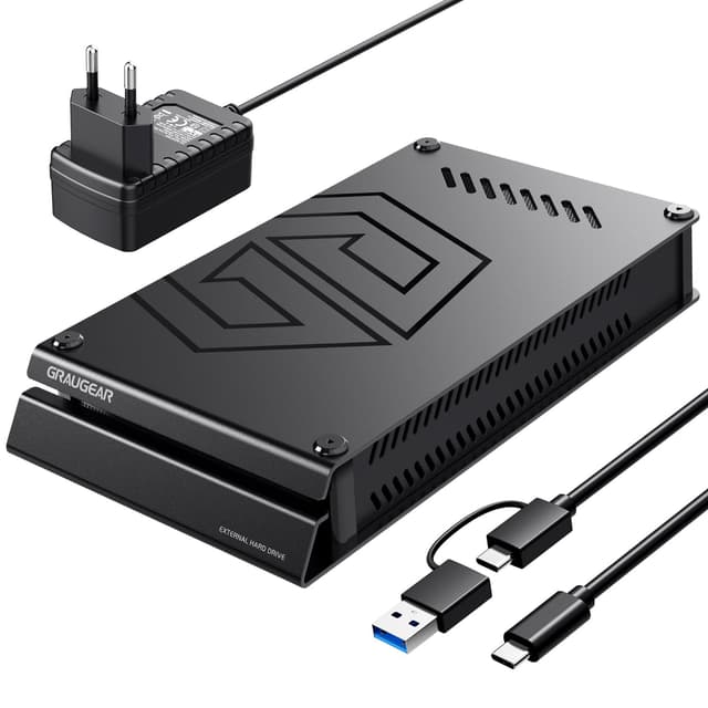 🎮 GRAUGEAR 4TB Externe Festplatte für Playstation 🕹️
