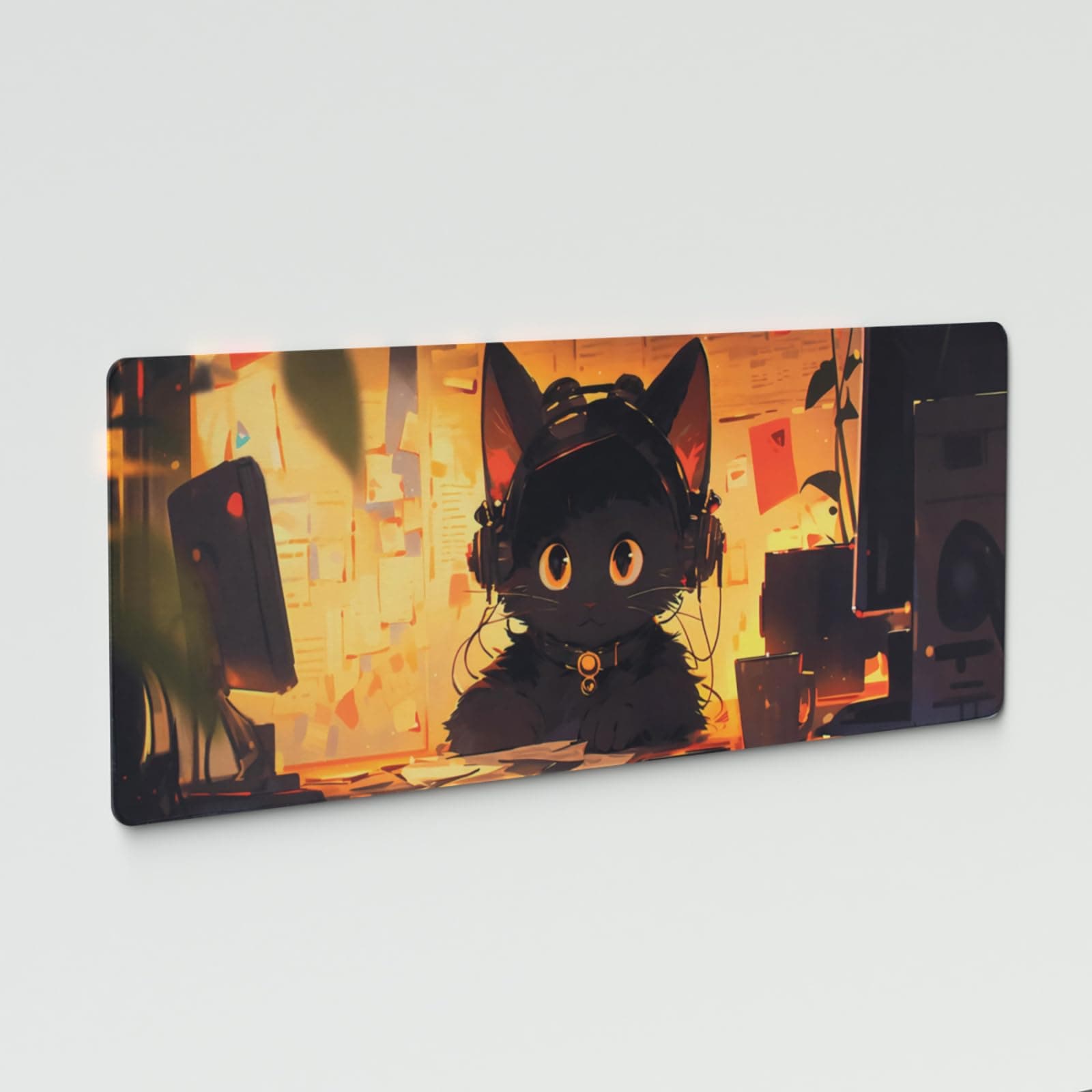 🐱 Sumgsn Katze Mauspad 🐭 Große Gaming Mauspad - Rutschfest und Niedlich!