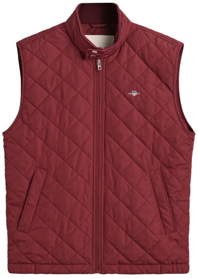 🔥 Angebot: GANT Herren Steppweste S WEINROT 🧥
