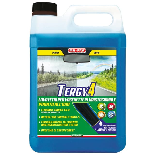 🚗 Mafra Tergy 4 Autoscheibenwaschflüssigkeit 4,5L - Anti-Kalk-Frostschutz