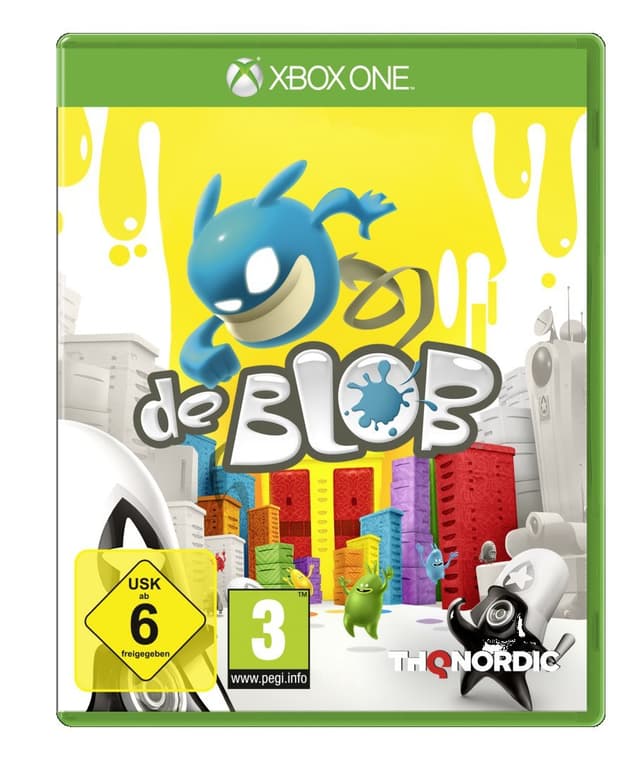 🎨 deBlob - Xbox One Angebot: Farbenfrohe Jump-&-Run-Action!