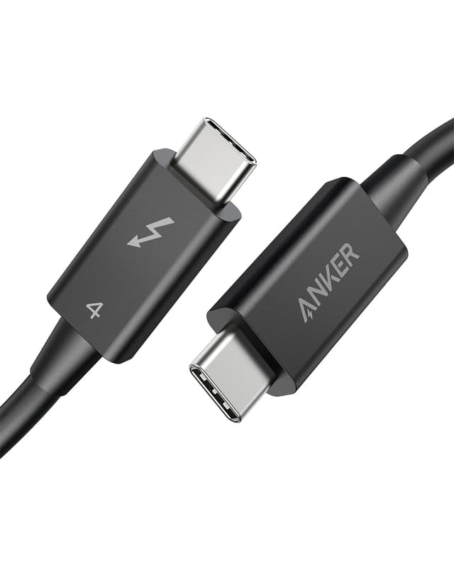 Anker Thunderbolt 4 Kabel 70cm lang - Blitzschnelle Datenübertragung und 8K Auflösung! ⚡️🎬