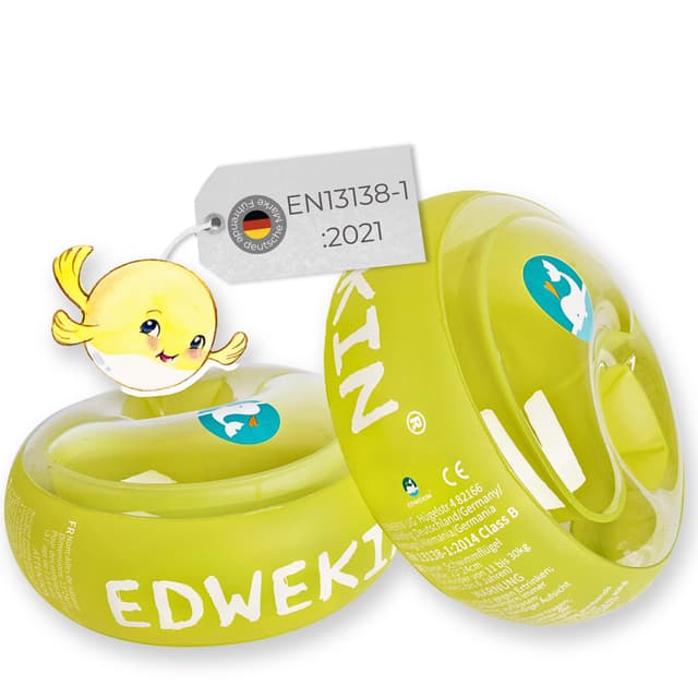 🌊 EDWEKIN® Premium Schwimmflügel für Kinder (1–6 Jahre) | TÜV geprüft