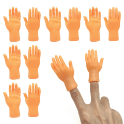 🎉 TSHAOUN 10 Stück Kleine Hände Mini Fingerpuppen 👐🏼 Angebot bei HelloDeals